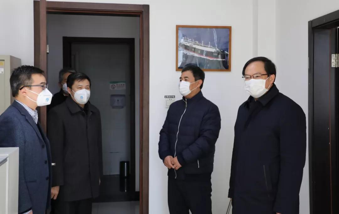 楊金成到長城電子、綜合院檢查指導(dǎo)疫情防控和復(fù)工復(fù)產(chǎn)工作